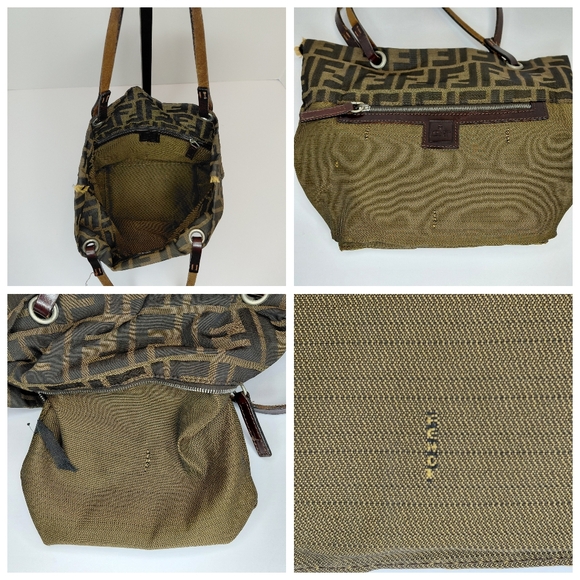 Fendi Zucca Mini Tote Bag Vintage - Picture 9 of 15